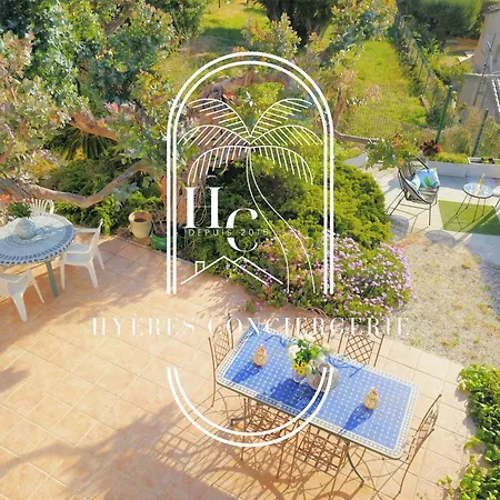 Giens Rdj T3 Independant Terrasse Vue Mer Pk Wifi By Hc *