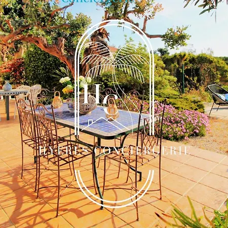 Giens Rdj T3 Independant Terrasse Vue Mer Pk Wifi By Hc イエール