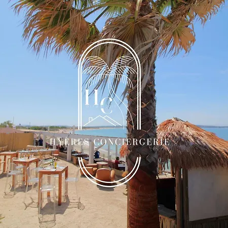 Giens Rdj T3 Independant Terrasse Vue Mer Pk Wifi By Hc アパート イエール